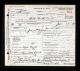 Death Certificate for Jacob Strine Funk